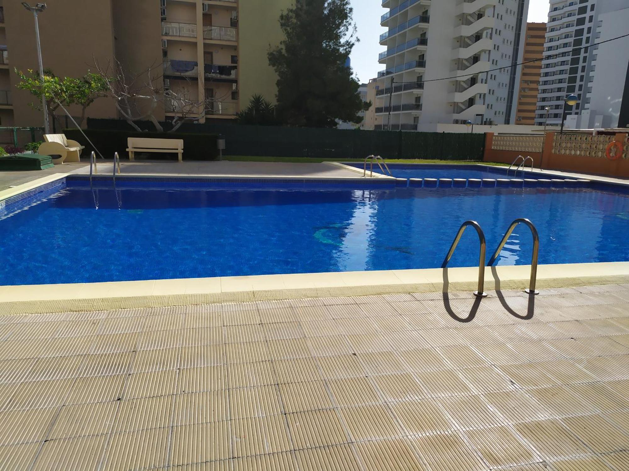 Estudio Reformado Y Centrico Con Piscina Y Wifi Acepta Mascotas Benidorm Esterno foto